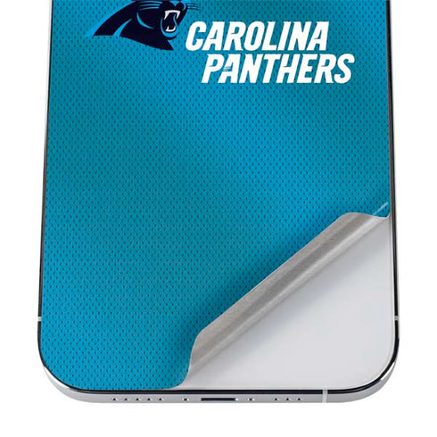 NFL Carolina Panthers Team Jersey iPhone 12 Pro Skin